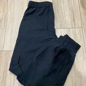 Zara navy joggers